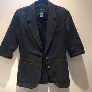 Smythe Copine Rolled Sleeve Blazer Jacket Size 2